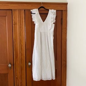 Maxi Eyelet Dress NWT